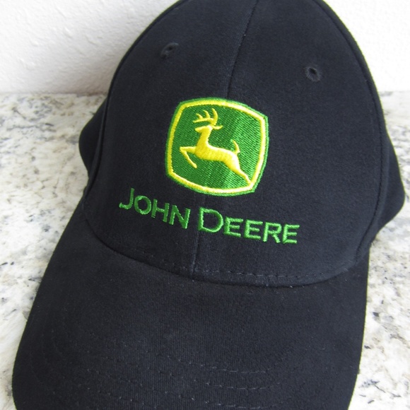 john deere fitted hat